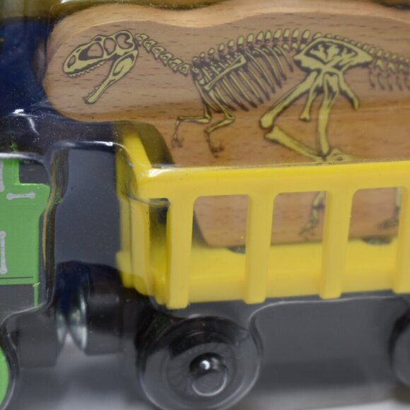 Tale of the Brave Oliver's Fossil Freight Dino Fossil Car Thomas & Friends Wood - Picture 8 of 12
